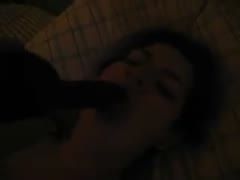 This lustful, large, attractive slut always wants to play with her curly, naughty cleft.